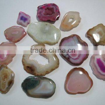Colorful Agate Geode Slices