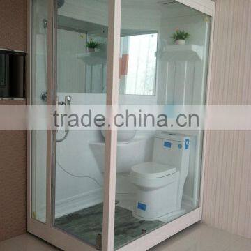 Luxious Prefab Bathroom Unit Design Set Fiberglass Hotel Size photo-3
