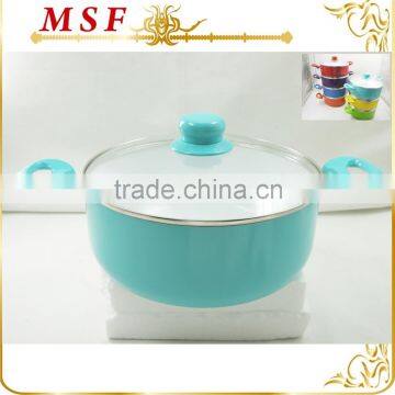 MSF-6688-casserole pot pressing aluminum cookware casserole hot pot