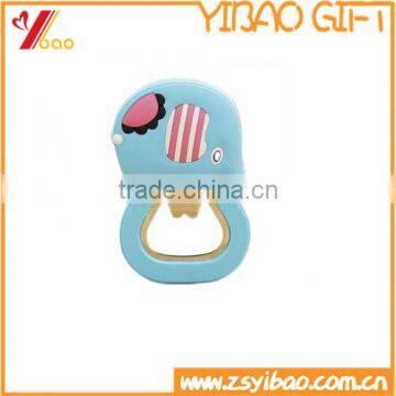 Elephant design PVC bottle opener, custom cartoon animal PVC bottle opener,