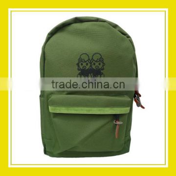 Products Bros Baby Rinne Sitting Printed 600D Army Green Polyester Backpack