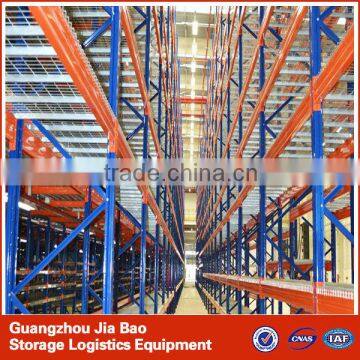 A large number of wholesale production drive-in racking system