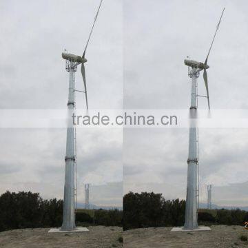 HENRYD! 50KW wind power generator, 50kw wind farm, wind turbine 50kw for farm