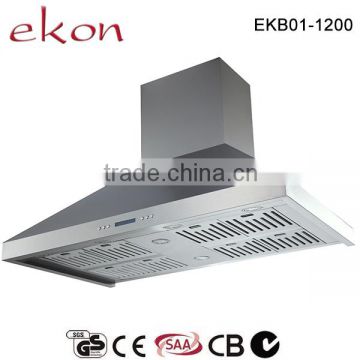 BBQ style 1.2m 2 motors Mechanical Switch Kitchen Suction Hood