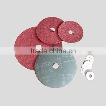 R.j no.A03-01100mm 115mm 125mm 150mm 180mm alumina zirconia silicon carbide cloth paper backing removing paints Fibre discs