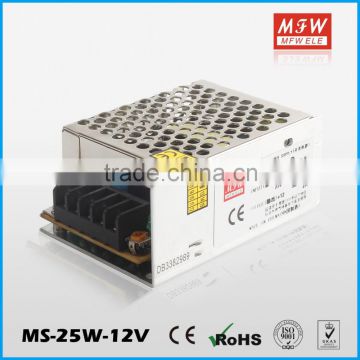 ms-25-5 switching power supply(S-25-5) 5V 25W DC power supply