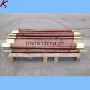 spiral copper alloy finned tube