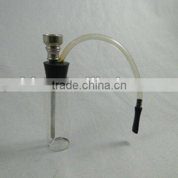 2 inches clear glass water pipe