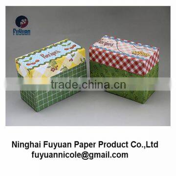 various customized farm style design cardboard storage box