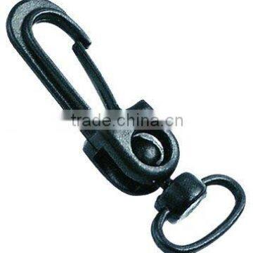 Plastic double swivel snap dog key hook 16mm (HL-B008)