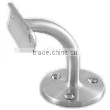 Stainless steel wall mounted handrail bracket, stainless steel wall handrail bracket, handrail support, wall mount handrail brac