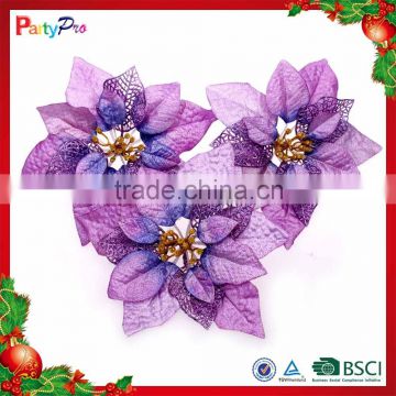 Partypro 2015 New Christmas Indoor Decorations Colorful Plastic Wholesale Artificial Orchid Flowers