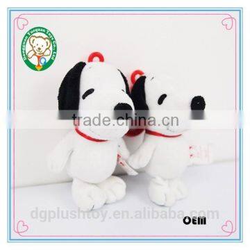 Customize high quality keychain pet dog plush toy