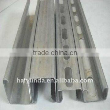 Galvanized Steel Unistrut Channel/u Channel/c Channel