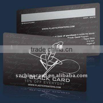 2015 New! Best selling product magnetic strip plastic card magnetic card pvc