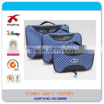 High Quality 6pcs Set Travel Style Luggage Bag Packing Cubes, Packing Organizers