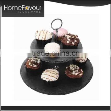 Trade Assurance Promotional Slate Cake Stand