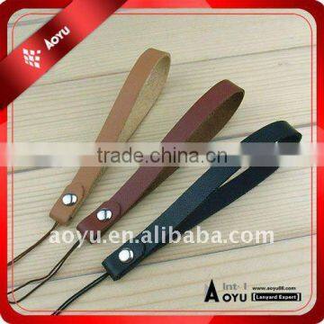 best sale cell phone leather strap