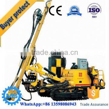 High efficiency anchor drilling rig for bridge project