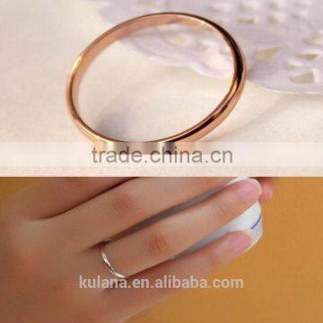 Wholesale titanium steel engagement ring gay men ring small finger ring