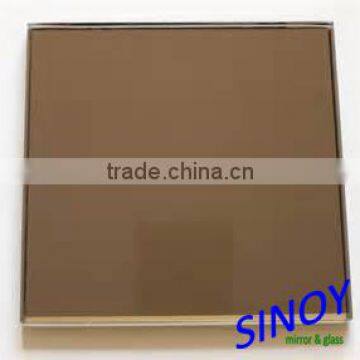 High Quality color glass/euro bronze tinted glass for home wall decoration