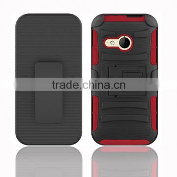 Armor cover for HTC M8 mini holster case