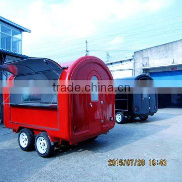 mobile fryer food trucks carts design XR-FC280 D