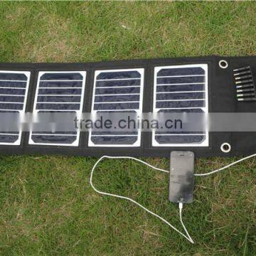 18W High Efficiency Factory Price Solar Charger for USB charged Devices