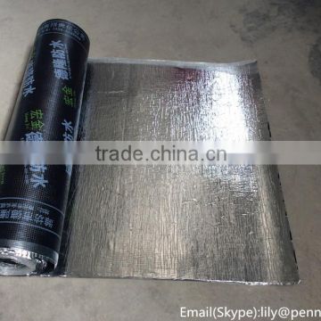 Aluminum Foil Suface Modified Bitumen Waterproof Membrane For Building Roofing