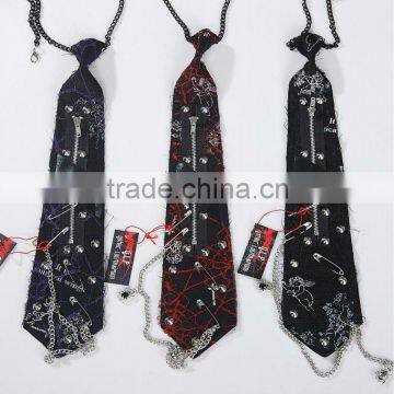 punk tie,gothic tie 198