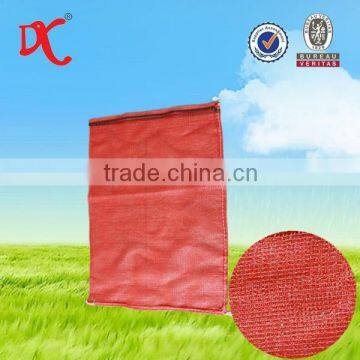 red leno mesh bag for potato packing