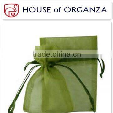 Drawstring Organza Candy Pouch For Gifts