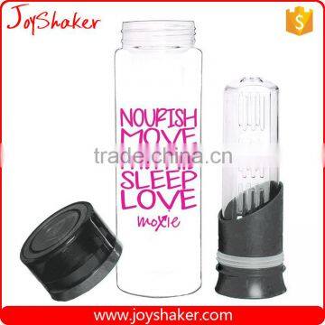 650ML Custom Logo BPA Free Fruit Plastic Infuser Bottle photo-4