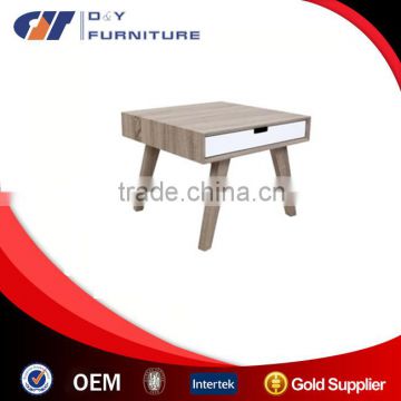 High Quality Wood End Table With Drawer