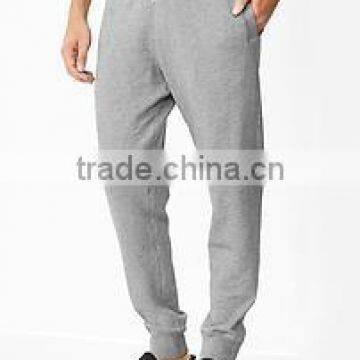 Good quality soft 100% cotton wholesale men custom jogger sweatpants