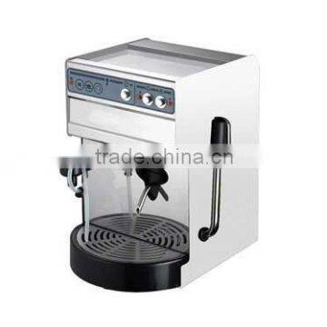 2.8L water storage coffee machine, stainless steel coffee maker, coffee bean grinder