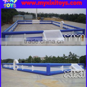 XIXI Large Children PVC inflatable Ground Tennis Court,bubble balls sport pitch