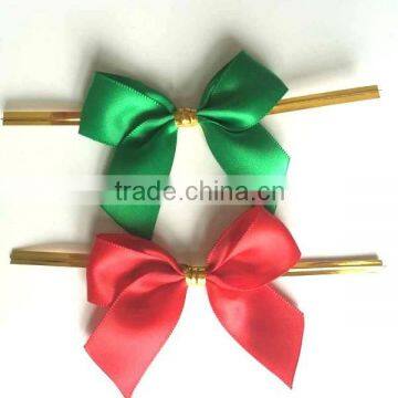 The factory sale fabric ribbon bows for decoration