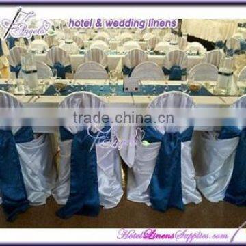 Wholesale Universal Bag Satin Chair Covers With Sashes, Wholesale Self-tie Bag Satin Chair Covers