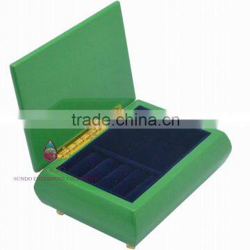 Fancy Cyan Mini Jewelry Gift Box photo-4