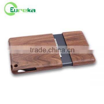 China factory real nature wood tablet case for IPad mini