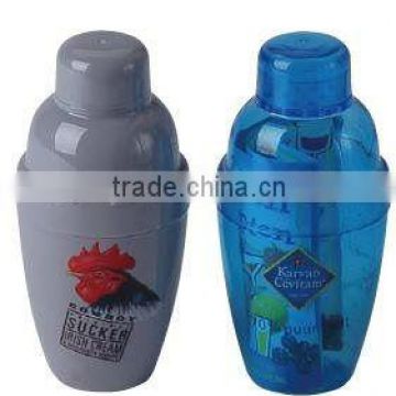 Plastic Cocktail Shaker/cocktail Shaker /200ml/ 300ml /400ml /450ml/500ml/700ml Cocktial Shker/bar Tools