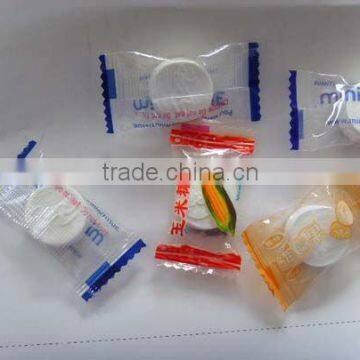 Single Candy Packing Compressed Tissue