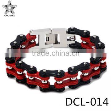 Factory bracelet manufacturer 2016 bracelet for motorcycle rider stainless steel bracelet