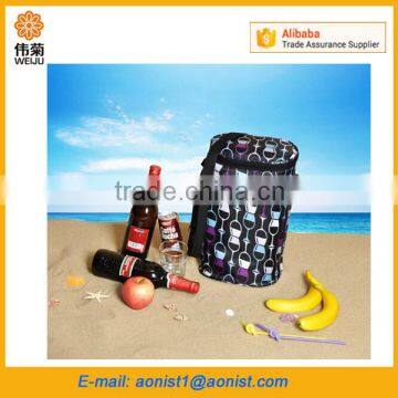 Two Bottles Outdoor Picnic Insulated Cooler Wine Cooler Bag Supplier's Choice photo-2