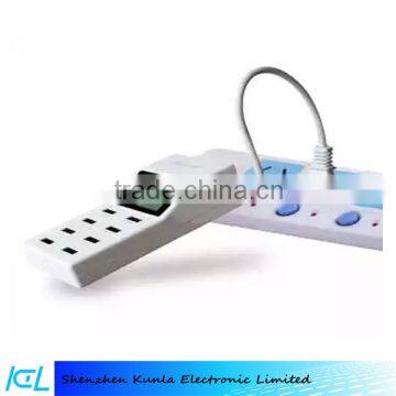 Wholesale 8 Port Portable Home Travel USB Charger Wall Charger With Lcd Display US Plug AC Power Adapter photo-2