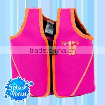 Eco Friendly swimwear distributor functional 1mm Multicolor NEOPRENE UV protection MIT float jacket