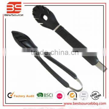 FDA LFGB Certificated Premium Stainless Steel and Silicone Food Tongs/ BBQ Clips