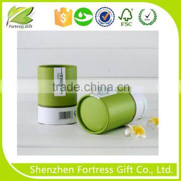 biodegradable tea coffee packaging paper tube box