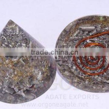 Orgone Energy Crystal Quartz Aluminium Layer Antenna : Wholesale Crystal Orgonite Product